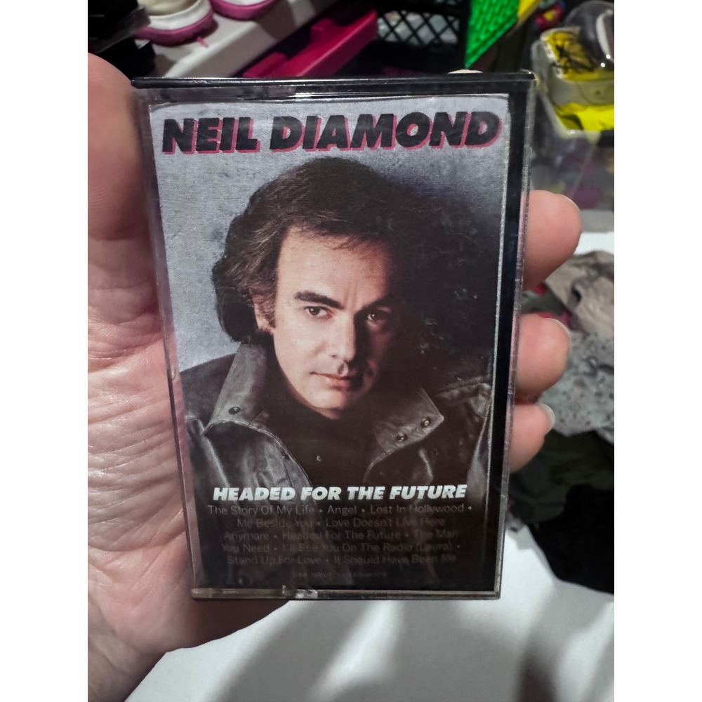 Neil Diamond Headed for the Future Cassette Tape 1986 Columbia OCT 40368 Vintage